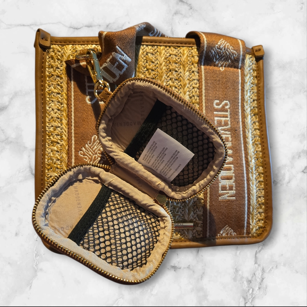 Steve Madden Brown And Beige Bag - Picture 2 of 7